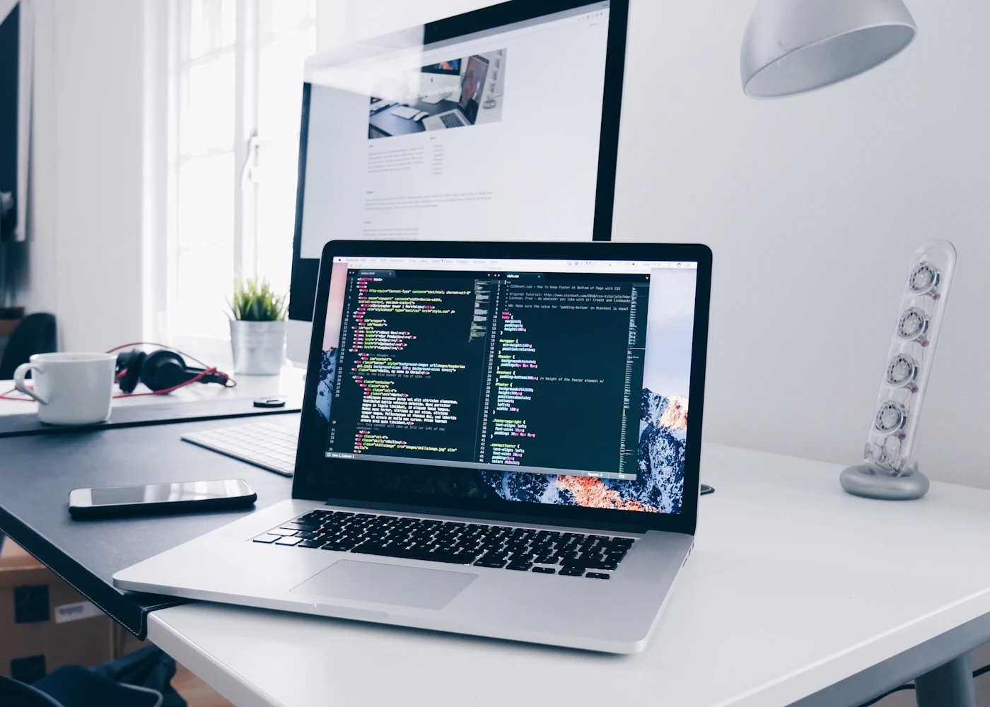 Espacio de trabajo creativo para un estudio digital